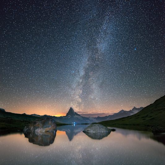 Beneath millions of stars